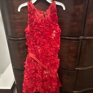 Girls ruffled dress